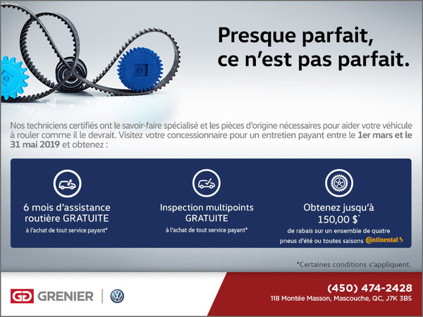 Presque parfait, ce n'est pas parfait.