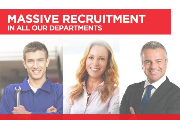 MASSIVE RECRUITMENT!