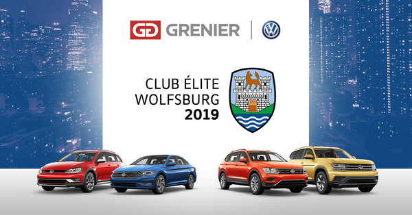 Grenier Volkswagen : Membre Club Wolfsburg 2019!