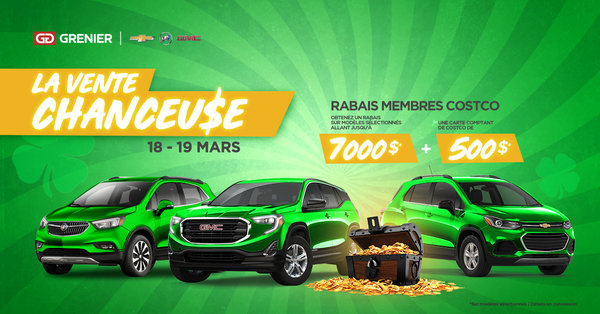 La vente CHANCEU$E! 18-19 Mars