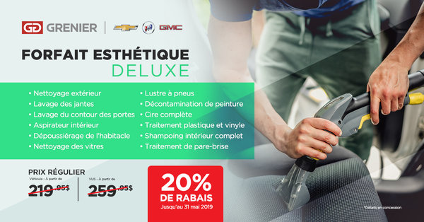Forfait esthétique DELUXE