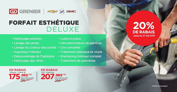 Forfait esthétique DELUXE