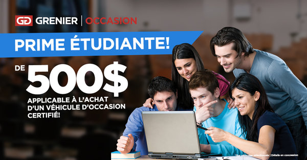 Rabais étudiants chez Grenier Occasion !