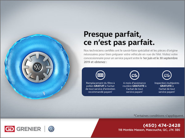 Presque parfait, ce n'est pas parfait.