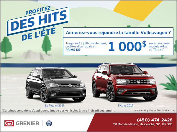 Profitez des hits de l'été!