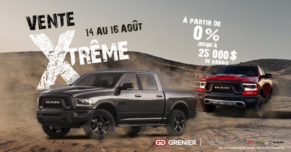 Vente Xtrême Chrysler