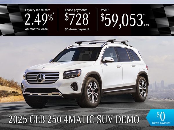 Lease from $728*/per month + tax, $0 down payment!