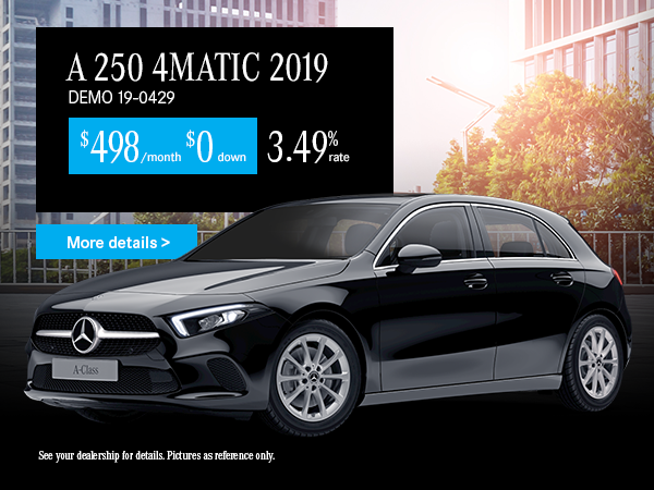 Lease the Mercedes-Benz A250 2019