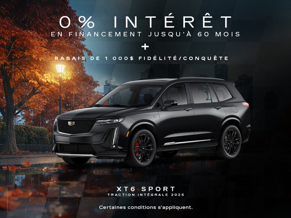 CADILLAC XT6 SPORT 2025