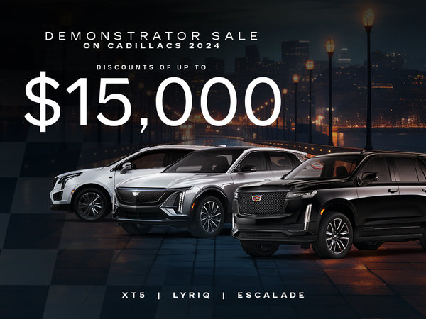 DEMONSTRATOR SALE ON CADILLAC 224