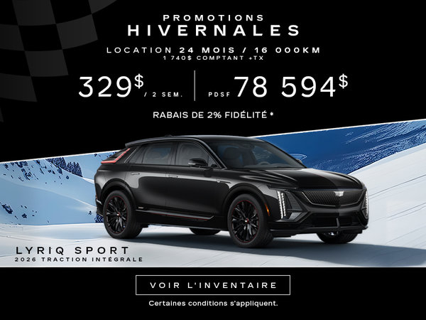 CADILLAC LYRIQ SPORT 2026