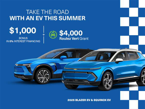 2025 CHEVROLET EQUINOX EV & BLAZER EV