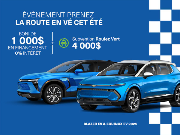 CHEVROLET EQUINOX EV & BLAZER EV2025