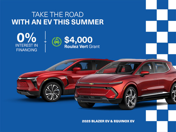 2025 CHEVROLET EQUINOX EV & BLAZER EV