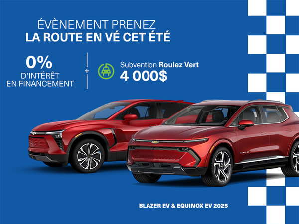 CHEVROLET EQUINOX EV & BLAZER EV2025