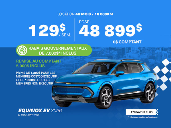 CHEVROLET EQUINOX EV LT 2026