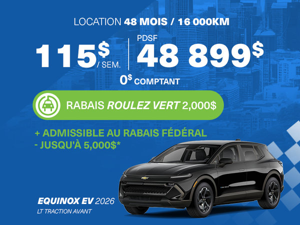 CHEVROLET EQUINOX EV LT 2026