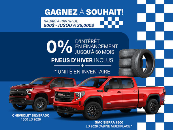 SILVERADO ET SIERRA LD 1500 2026