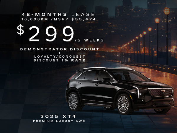 2025 Cadillac XT4