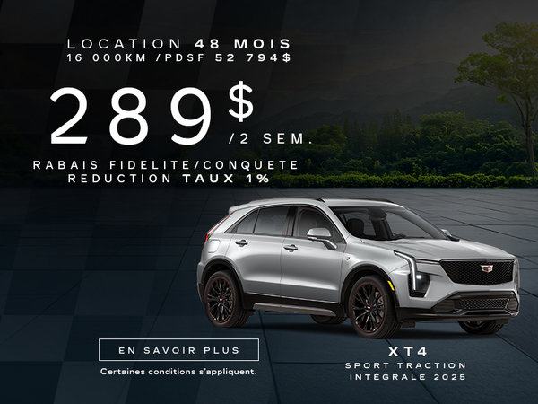 Cadillac XT4 2025