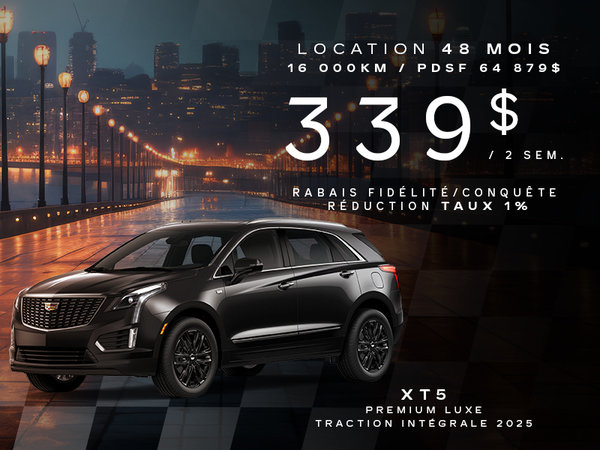 Cadillac XT5 2025