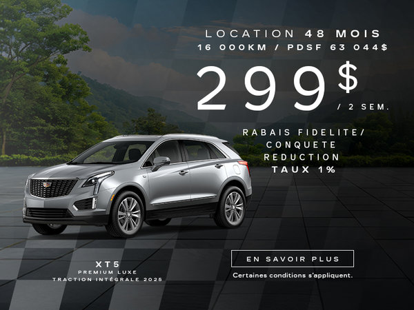 Cadillac XT5 2025