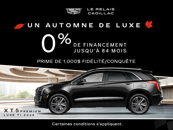 Cadillac XT5 2026