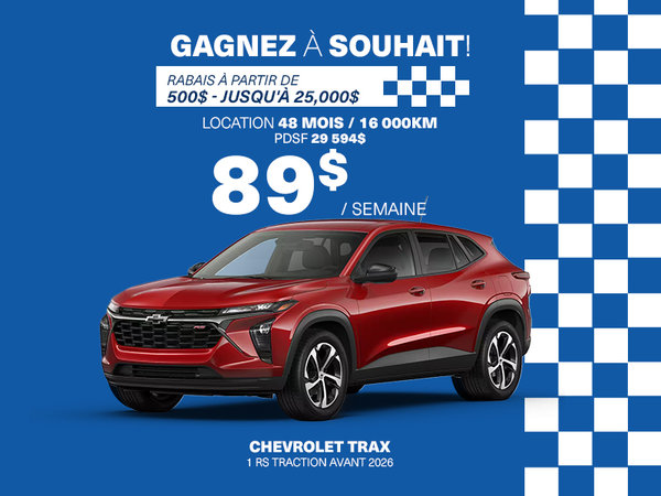 CHEVROLET TRAX 2026