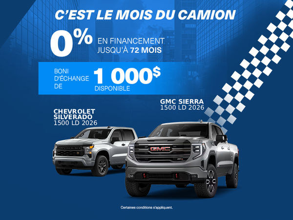 Le Chevrolet Silverado 1500 2026 : puissance et confort en cabine multiplace