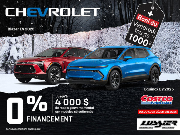 Véhicules Électriques Chevrolet