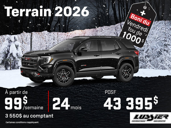 Procurez-vous le GMC Terrain 2026