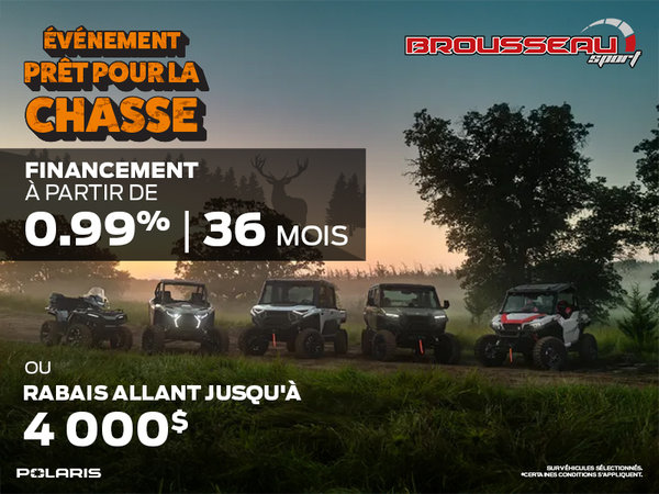 Évènement Prêt pour la chasse