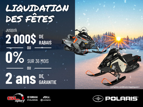 Liquidation des fêtes!