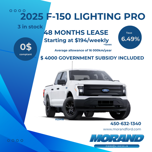 2025 F150 Lightning PRO