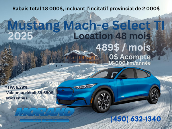 Mustang Mach-e Select TI 2025