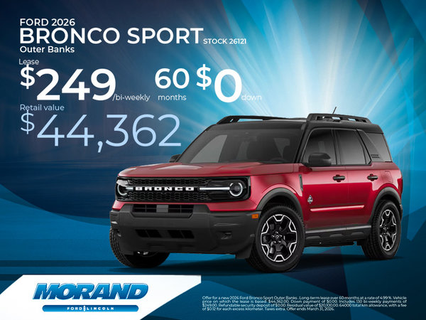 Ford Bronco Sport Outer Banks 2026