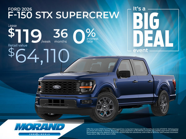 Ford F-150 STX Supercrew 2026