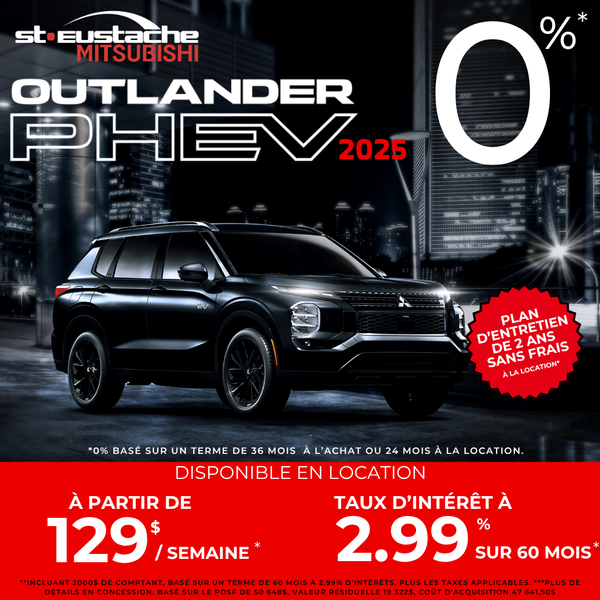 Mitsubishi Outlander PHEV location