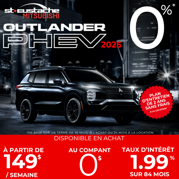 Mitsubishi Outlander PHEV Achat