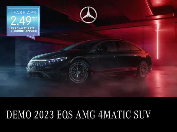 2023 EQS AMG 4MATIC SEDAN Demo from $1,776/month*