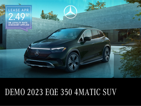 2023 EQE 350 4MATIC SUV Demo from $999/month*