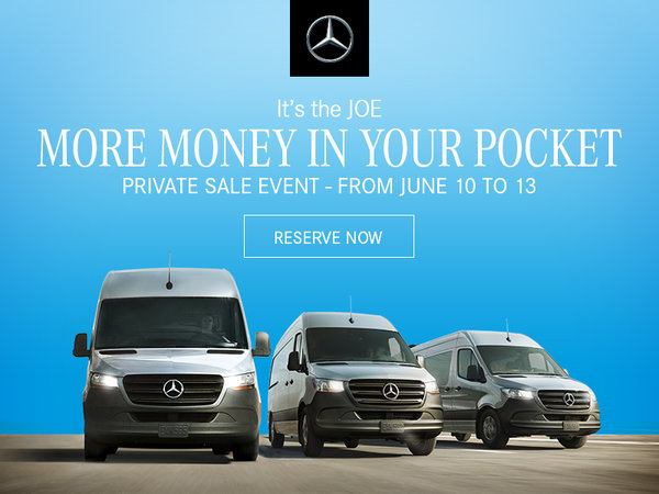 The Van Sales Event from June 10 to 13