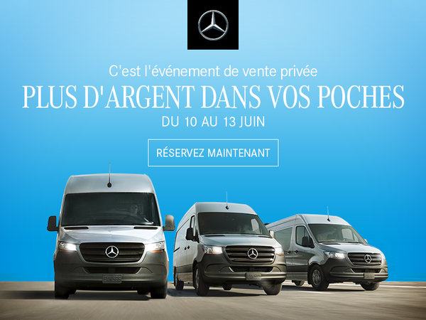 L'événement de vente fourgon du 10 au 13 juin