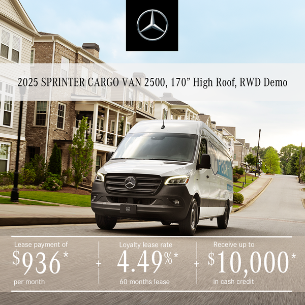 2025 SPRINTER 2500 Cargo Van 170