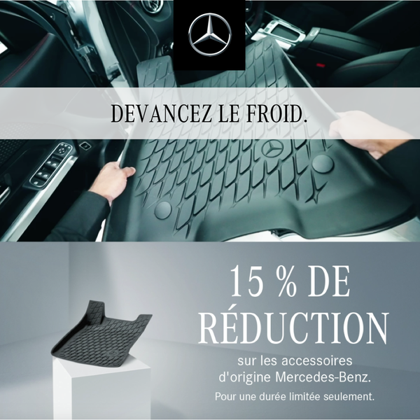 15 % de rabais!* sur les accessoires