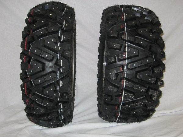Nail mounting for ATV tires
