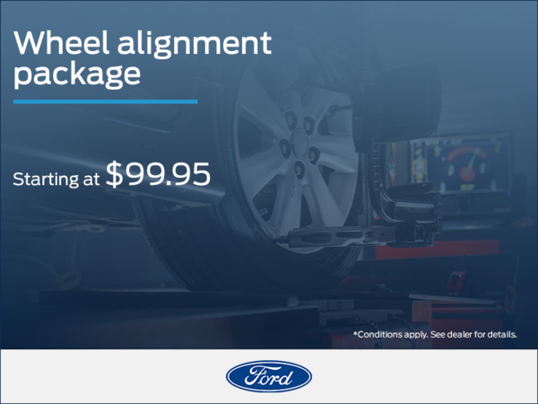 Get Your Wheel Alignment Package Today!