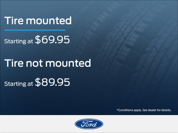 Get Your Tire Change Package Today!