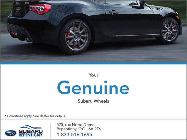 Your Genuine Subaru Wheels