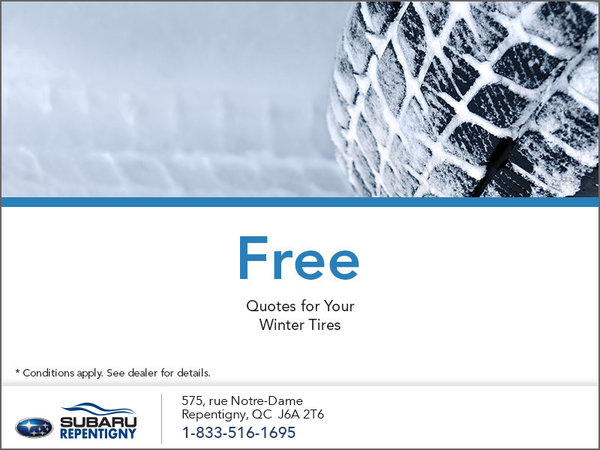 Free Quote for Your Winter Tires